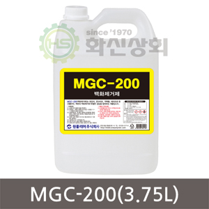 [대구청소용품도매][화신상회][원폴리머]MGC-200(3.75L)_백화제거제/ 벽화제거제 석재청소 대리석 화강석 건물바닥 벽면