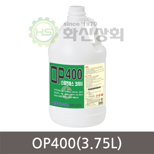 [대구청소용품도매][화신상회][원폴리머]OP400(3.75 L)_스테인레스 크리너/녹물 세척제 OP-400